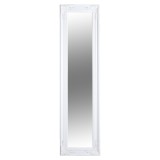 Cumpara ieftin Oglinda perete rama lemn alb Malkia 40x150 cm