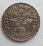 Moneda One Shilling 1961 Nigeria