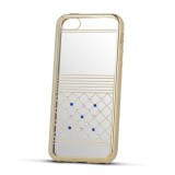 Husa SAMSUNG Galaxy J3 2016 - Beeyo Luxury (Auriu), Plastic, Carcasa