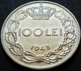 Cumpara ieftin Moneda istorica 100 LEI ROMANIA / REGAT, anul 1943 *cod 1266 B