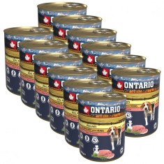 Conserva ONTARIO Carne de vi?el, cu ierburi 12 x 800 g foto