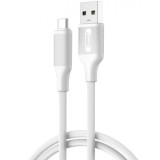 Cablu Date si Incarcare USB-A - USB-C XO Design NB265, 18W, 1m, Alb