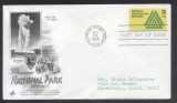 United States 1966 National park service FDC K.645