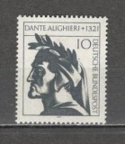 Germania.1971 650 ani moarte Dante Alighieri-poet MG.283