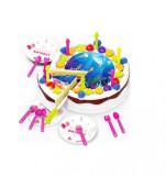 Set de joaca tort cu accesorii 53 piese, Generic