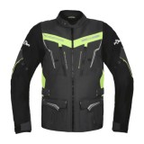 Geacă moto textilă impermeabilă cu protecții CE Level 2 &ndash; Geacă touring all-season, cu ventilație și mesadă termică detașabilă
