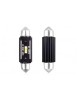 Set 2 bec led auto C5W Canbus cu 1Smd UltraBright 41mm 12/24v, Amio