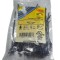 Set 100 buc colier cablu 200x2.5mm din plastic negru Cobra 9081