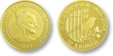 DANEMARCA █ MONEDE █ 10 Kroner █ 2007 █ KM-923 █ The Nightingale █ COMEMORATIV █ UNC