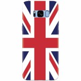 Husa silicon pentru Samsung S8 Plus, UK Flag Illustration