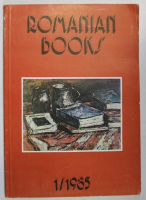 ROMANIAN BOOKS , no . 1 / 1985 , TEXT IN LIMBA ENGLEZA , PREZINTA HALOURI DE APA * foto