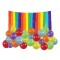 Set Decorativ Petrecere, Multicolor, 50 Baloane, Latex, Banner Colorat