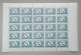 TIMBRE ROM&Acirc;NIA LP607/1965 CENTENARUL U.I.T.- COALĂ 25 de timbre MNH, Nestampilat
