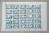 TIMBRE ROM&Acirc;NIA LP607/1965 CENTENARUL U.I.T.- COALĂ 25 de timbre MNH