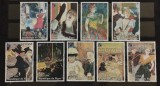 BC606, Niger 1998, serie picturi Lautrec