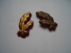 Petlite/lauri ofiter superior (aurii) infanterie RSR