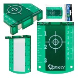 Placa tinta cu magnet pentru nivele laser, 70 x 100 mm, Geko G03312