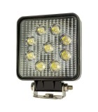 Proiector LED Auto Off Road 27W 9SMD 2000lm 12-32V 126x107x55mm