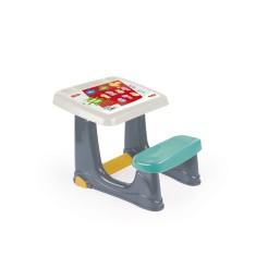 Prima mea masuta de studiu cu scaun pastel foto