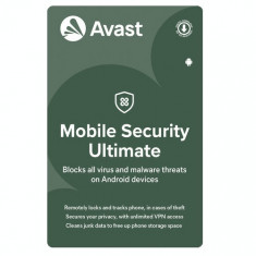 Licenta 2024 pentru Avast Ultimate for ANdroid - 3-ANI / 1-Dispozitive