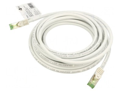 Patch Cord S/FTP Cat 8.1 Alb 5m 26AWG foto
