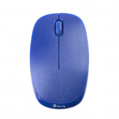 Mouse wireless NGS, 2.4 GHz, USB, 1000 dpi, 3 butoane, Albastru foto