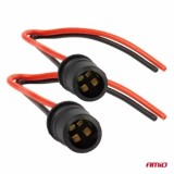 Soclu bec T10 set de 2buc Amio