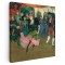 Tablou Marcelle Lender dansand bolero de Lautrec 2128 Tablou canvas pe panza CU RAMA 40x40 cm