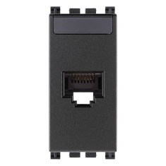 Priza RJ45 UTP Cat5 1M Vimar Arke gri antracit 19339.11