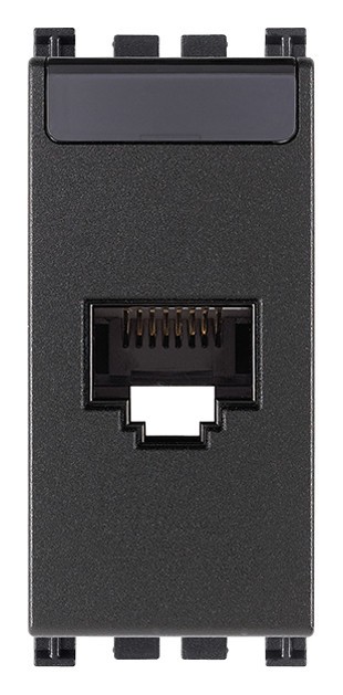 Priza RJ45 UTP Cat5 1M Vimar Arke gri antracit 19339.11