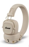Casti On-Ear Marshall Major V, Wireless, Bluetooth, Autonomie 100 ore, Bej