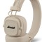 Casti On-Ear Marshall Major V, Wireless, Bluetooth, Autonomie 100 ore, Bej