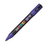 Marker UNI PC-5M Posca, 1.8-2.5 mm,varf mediu,albastru prusia