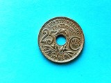 25 Centimes 1923 Franta-XF+