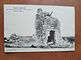 Carte postala, Guerre 1914-1918, Environs du Bois le Pretre, Regneville, ruines de lEglise, 1920