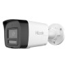 Camera IP 4MP, lentila 2.8mm, PoE, IR 30m, lumina alba 30m, microfon si difuzor, IP67, alarma, slot pentru MicroSD - Hikvision HiLook IPC-B140HAP-LUF/