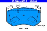 ATE 13.0460-4880.2 set placute frana,frana disc