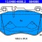 ATE 13.0460-4880.2 set placute frana,frana disc