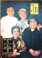 REVISTA CINEMA 1977 , nr. 3 foto