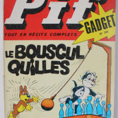 PIF GADGET , REVISTA CU BENZI DESENATE , TEXT IN LIMBA FRANCEZA , No. 208 , FEVRIER , 1973 , LIPSA GADGET