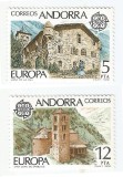 |Andorra, posta spaniola, Europa CEPT, 1978, MNH, Nestampilat
