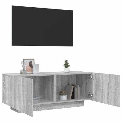 vidaXL Comodă TV, gri sonoma, 100x35x40 cm, lemn prelucrat 815718 foto