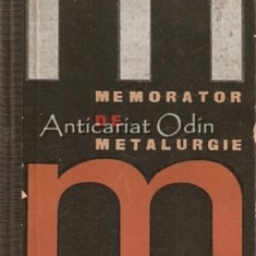 Memorator De Metalurgie - Benno Nachbar