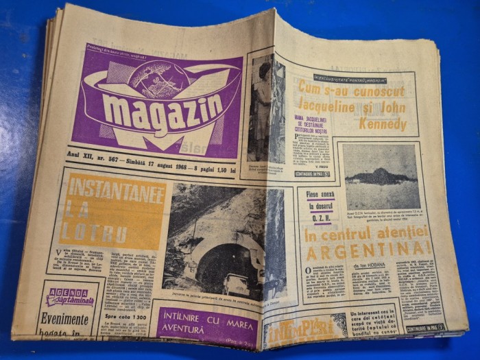ziarul magazin 17 august 1968 - instantanee a lotru