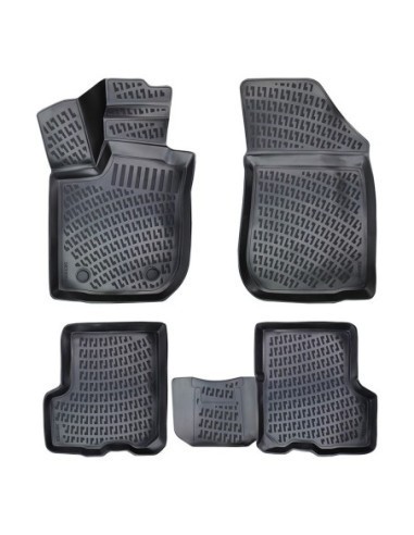 Set 4 Covorase Auto Tavita din Cauciuc Dacia Logan II Sedan 2012-2020 , Umbrella