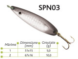 Lingurite oscilante Spn 03 Baracuda 5,10g