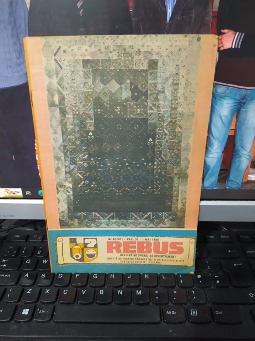 Rebus, revistă bilunară de divertisment, 1 mai 1988, nr. 9, 741, anul 31, 151