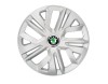 Set 4 capace roti 14``Raven Gri, Compatibile cu Skoda, Autohelix MSA