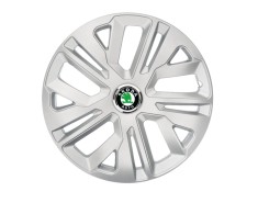 Set 4 capace roti Raven Gri R14, pentru gama auto Skoda