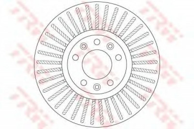 Disc frana CITROEN C5 III Break (TD) (2008 - 2016) TRW DF6419 foto
